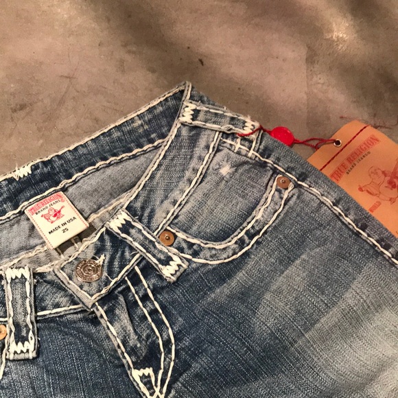 True Religion jeans size 25 style "Julie" NWT - Picture 3 of 11